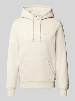 Hoodie mit Label-Stitching Shop The Look MANNEQUINE