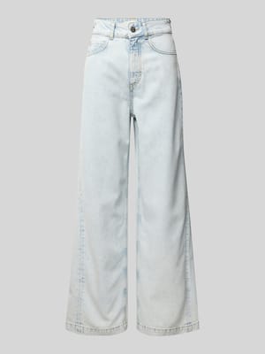 Wide fit jeans van een mix van katoen en lyocell Shop The Look MANNEQUINE