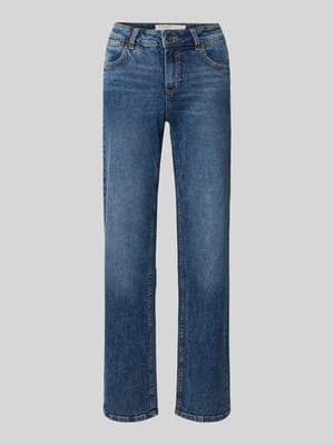 Straight Fit Jeans aus Baumwolle Shop The Look MANNEQUINE