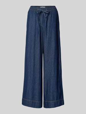 Jeansy w kroju wide fit z elastycznym pasem Model 'Archer' Shop The Look MANNEQUINE
