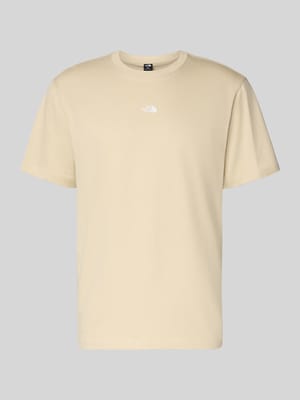 T-Shirt mit Logo-Stitching Shop The Look MANNEQUINE