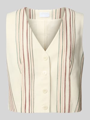 Kamizelka z dekoltem w serek Shop The Look MANNEQUINE