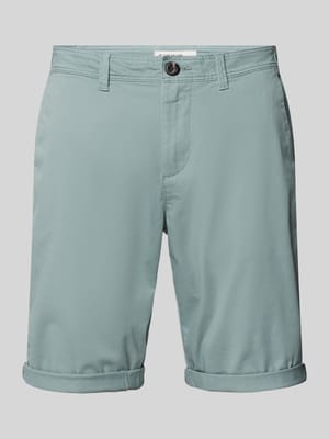 Slim Fit Chino-Shorts mit Eingrifftaschen Shop The Look MANNEQUINE