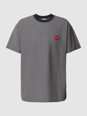 T-Shirt mit Streifenmuster Modell 'TERRELL' Shop The Look MANNEQUINE