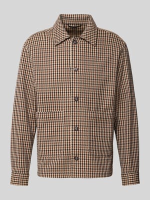 Relaxed fit overshirt van mix van katoen en scheerwol model 'C-Carper-OS-2pp-264' Shop The Look MANNEQUINE