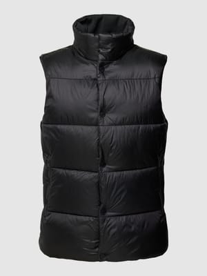 Bodywarmer met opstaande kraag, model 'Connect' Shop The Look MANNEQUINE