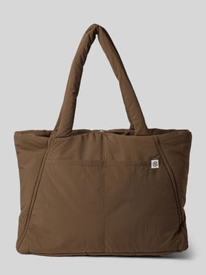 Shopper mit Label-Detail Modell 'SIRIA SASJA' Shop The Look MANNEQUINE