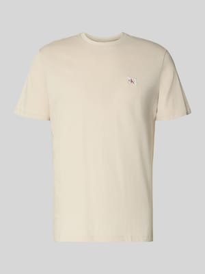 T-shirt z naszywką z logo Shop The Look MANNEQUINE