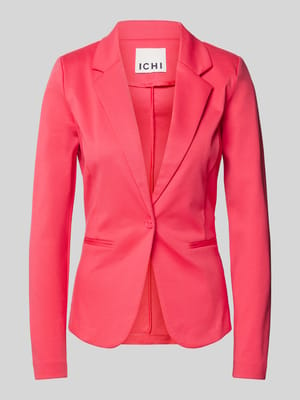 Slim fit blazer met paspelzakken, model 'KATE' Shop The Look MANNEQUINE