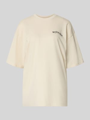 Oversized T-Shirt mit Statement-Print Shop The Look MANNEQUINE