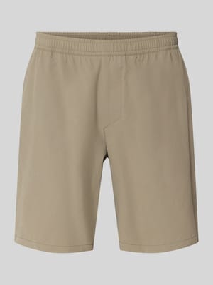Regular Fit Sport-Shorts mit Label Print Modell 'TREVOL' Shop The Look MANNEQUINE