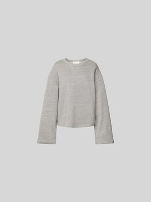 Sweatshirt mit Rundhalsausschnitt Shop The Look MANNEQUINE