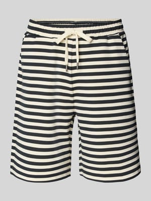 Shorts mit elastischem Bund Modell 'BARNI' Shop The Look MANNEQUINE