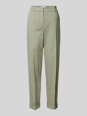 Tapered Fit Stoffhose mit Label-Detail Modell 'KAADWI' Shop The Look MANNEQUINE