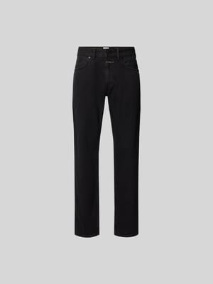 Straight Fit Jeans aus Baumwolle Shop The Look MANNEQUINE