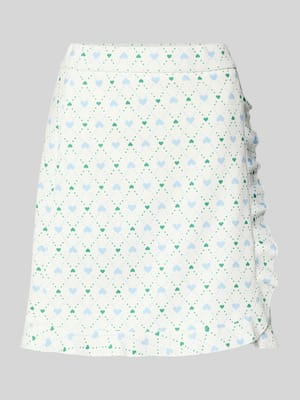 Knie-lange Rok met ruches Shop The Look MANNEQUINE