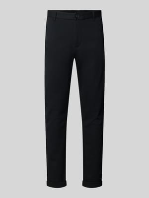 Slim Fit Stoffhose mit umgeschlagenen Hosenbeinen Shop The Look MANNEQUINE