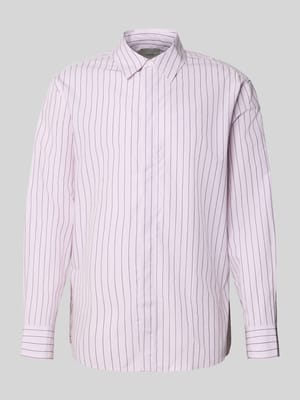 Vrijetijdsoverhemd met blinde knoopsluiting Shop The Look MANNEQUINE