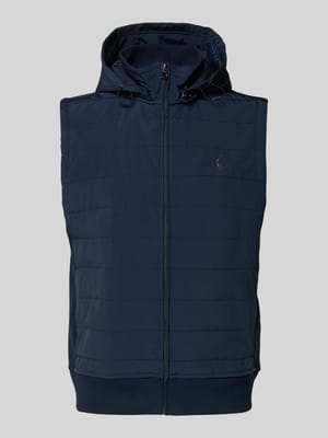 Regular Fit Steppweste aus Baumwoll-Mix Shop The Look MANNEQUINE