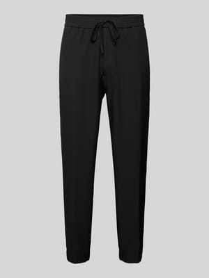 Tapered fit broek met tunnelkoord Shop The Look MANNEQUINE