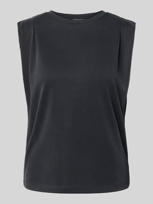 Top aus Modal-Mix mit Rundhalsausschnitt Shop The Look MANNEQUINE