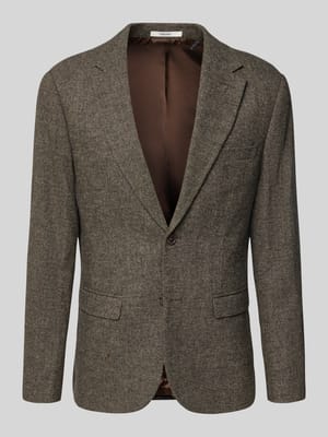 Slim fit colbert met wol, model 'SLIM-REED WOOL' Shop The Look MANNEQUINE