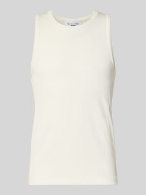 Top typu tank o kroju slim fit z mieszanki bawełny Shop The Look MANNEQUINE