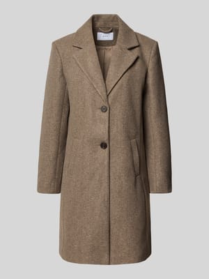Regular Fit Mantel mit Reverskragen Modell 'CLAUDIA' Shop The Look MANNEQUINE
