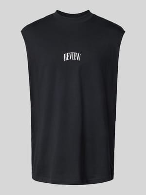 Tanktop mit Label-Print Shop The Look MANNEQUINE