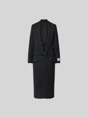 Wollmantel aus reiner Wolle Shop The Look MANNEQUINE