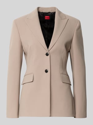 Regular fit blazer met viscose, model 'ASMALLA' Shop The Look MANNEQUINE