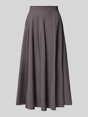 Midirock mit gelegten Falten Shop The Look MANNEQUINE