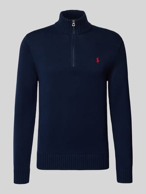 Troyer mit Label-Stitching Shop The Look MANNEQUINE