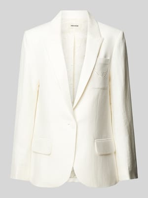 Blazer met motiefstitching, model 'VOW' Shop The Look MANNEQUINE