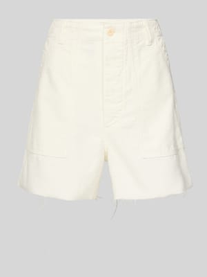 Regular Fit Shorts mit offenem Saum Modell 'RICKY' Shop The Look MANNEQUINE