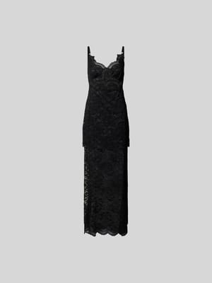 Midikleid mit Herz-Ausschnitt Shop The Look MANNEQUINE