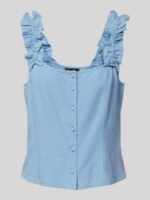 Top bluzkowy z listwą guzikową model ‘KAREN’ Shop The Look MANNEQUINE
