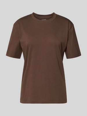 T-Shirt aus Baumwolle mit Rundhalsausschnitt Shop The Look MANNEQUINE
