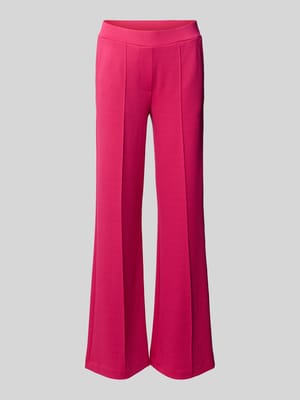 Spodnie o rozkloszowanym kroju z elastycznym pasem Shop The Look MANNEQUINE