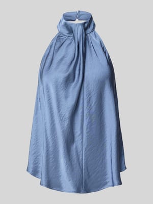 Blusentop mit Neckholder Modell 'Zuzela' Shop The Look MANNEQUINE