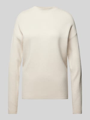 Gebreide pullover met ronde hals Shop The Look MANNEQUINE