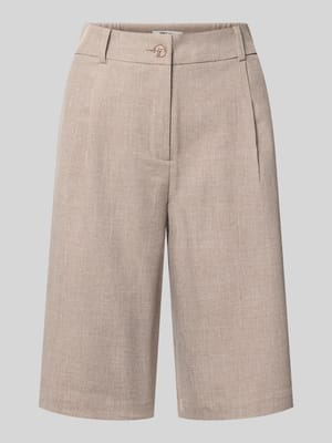 Regular Fit Bermudas mit Bundfalte Modell 'LINDA' Shop The Look MANNEQUINE