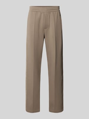 Regular Fit Sweathose mit Label-Details Shop The Look MANNEQUINE