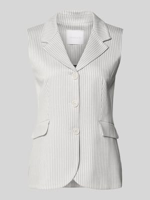 Kamizelka z kieszeniami z patką i kołnierzem z połami Shop The Look MANNEQUINE