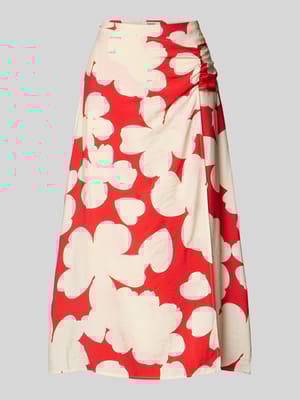 Spódnica kopertowa z mieszanki wiskozy model ‘IBINE’ Shop The Look MANNEQUINE