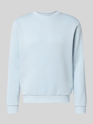 Sweatshirt mit gerippten Abschlüssen Modell 'BRADLEY' Shop The Look MANNEQUINE