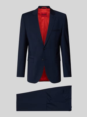 Super Slim Fit Anzug aus Woll-Mix Modell 'ARTI/HESTEN' Shop The Look MANNEQUINE