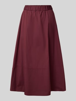 Midirock mit elastischem Bund Shop The Look MANNEQUINE