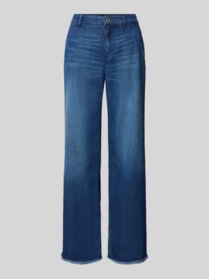 Wide Leg Jeans mit Eingrifftaschen Modell 'Audrey' Shop The Look MANNEQUINE