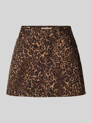 Minirok met steekzakken Shop The Look MANNEQUINE